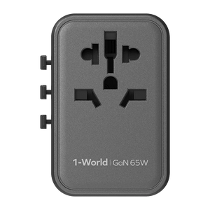 Momax 1-World 65W GaN 方便式旅行插座 UA8 |方便攜帶、穩定安全 - LINKO Shop