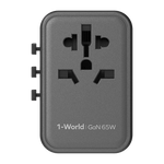 Momax 1-World 65W GaN 方便式旅行插座 UA8 ｜方便攜帶、穩定安全 - LINKO Shop