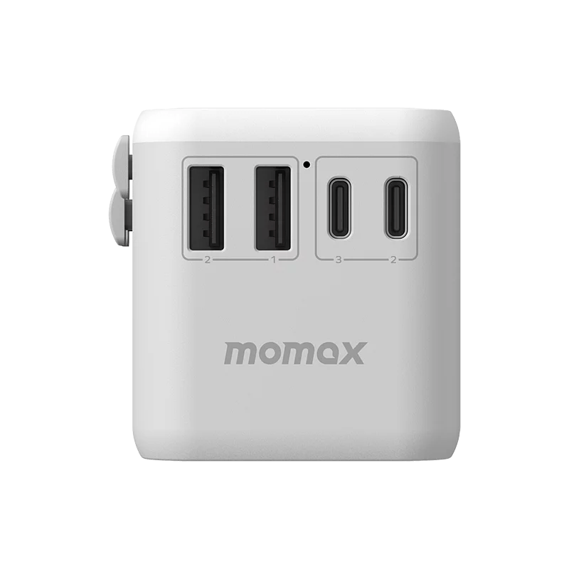 Momax 1-World 65W GaN 方便式旅行插座 UA8 ｜方便攜帶、穩定安全 - LINKO Shop