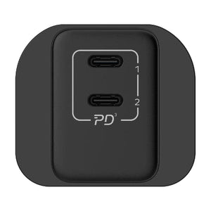 Momax One Plug GaN 35W 雙輸出迷你充電器 UM32 | 方便攜帶、方便穩定 - LINKO Shop