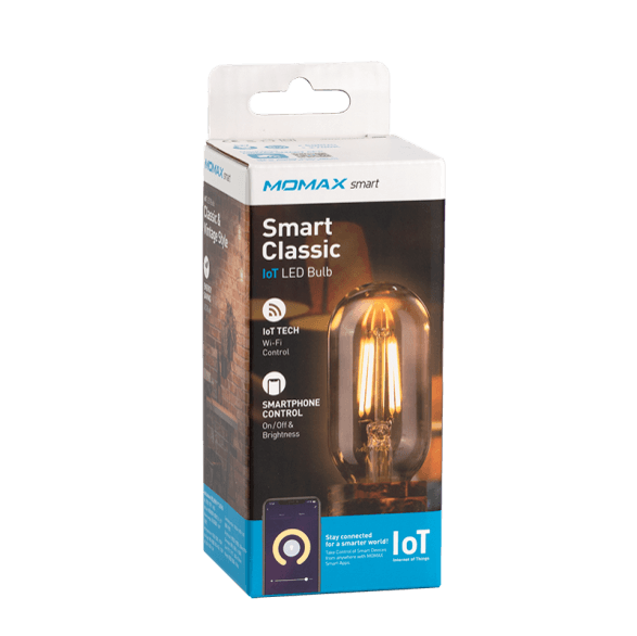 Momax SMART IoT 復古智能LED燈泡 [圓柱] | 生活品味 - LINKO Shop