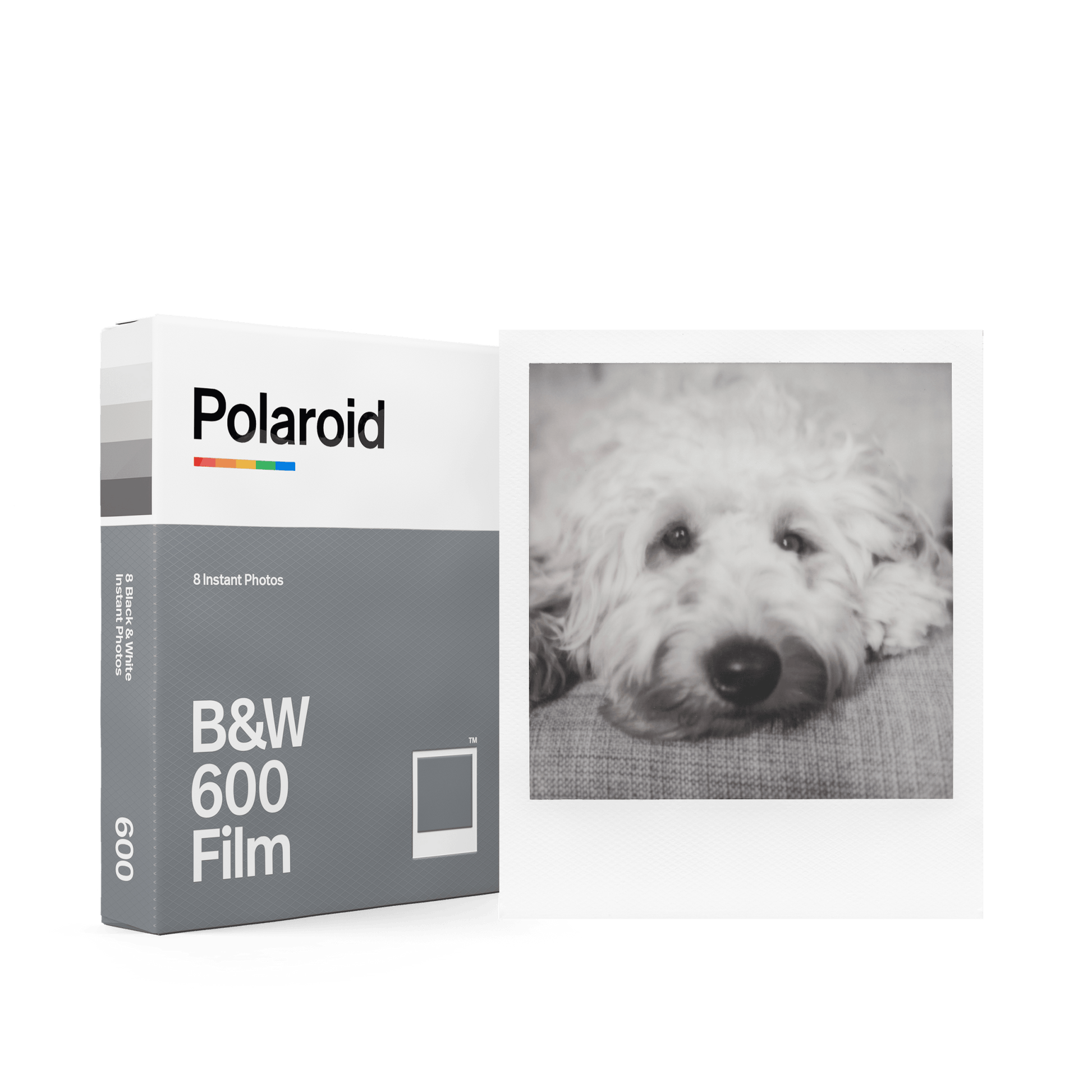 Polaroid B&W 600 Film 白框 (6003) ｜ 即影即有菲林相機 - LINKO Shop