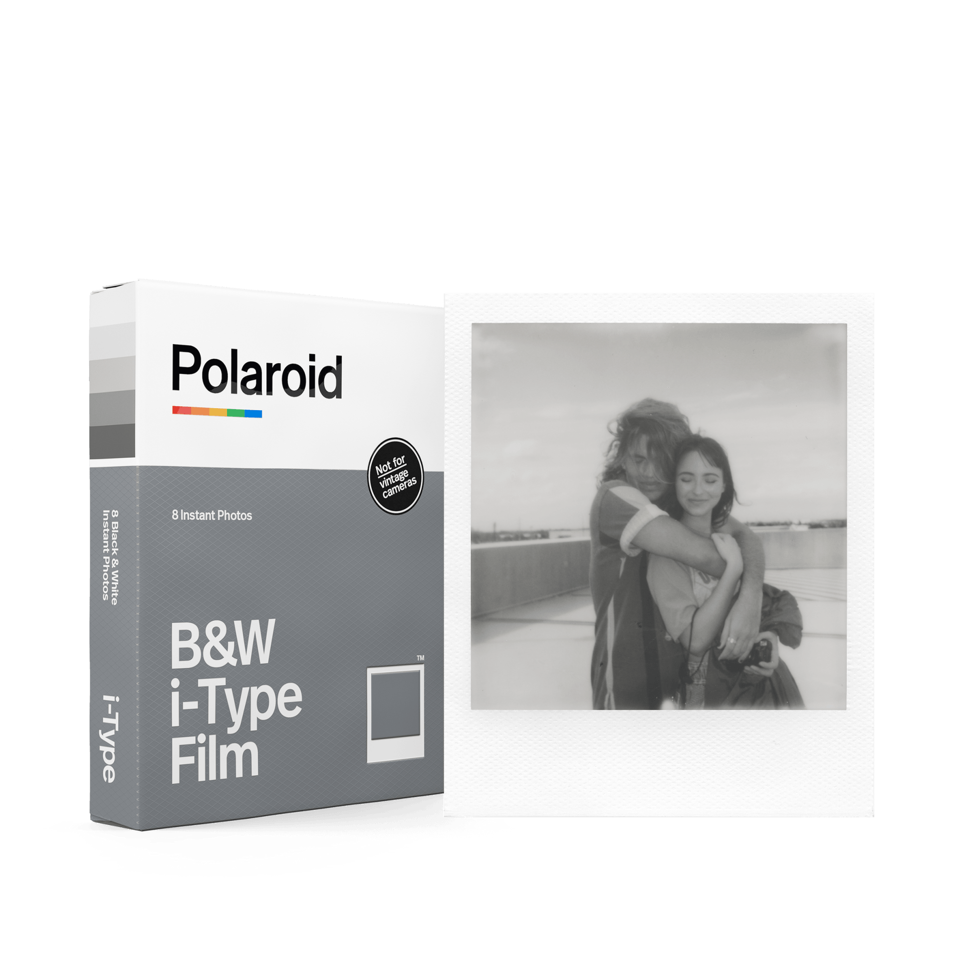 Polaroid B&W i-Type Film 白框 (6001) ｜ 即影即有相紙 - LINKO Shop