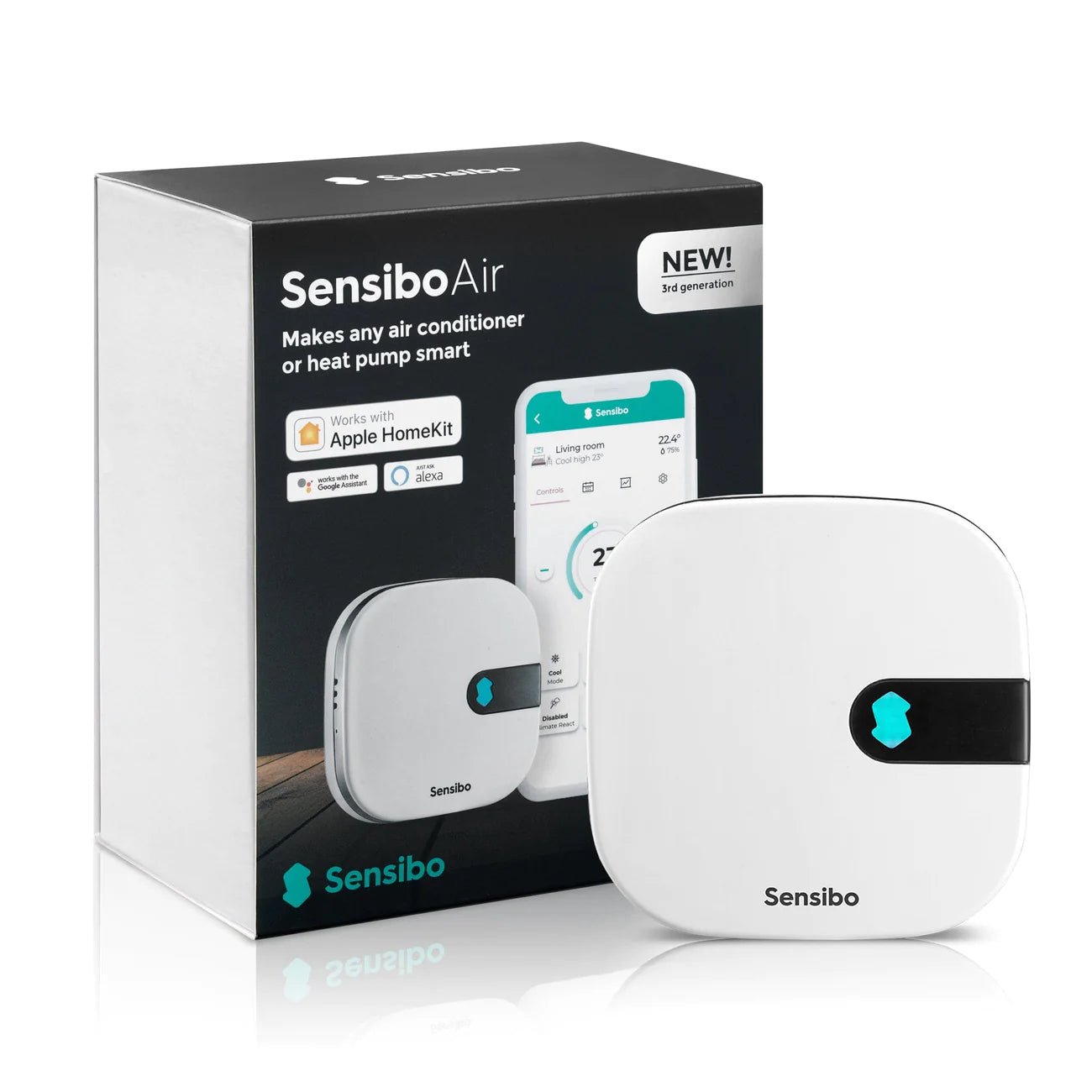 (夏日優惠)Sensibo Air智能冷氣控制器｜遙距控制冷氣開關、支援多款冷氣牌子（現貨） - LINKO Shop