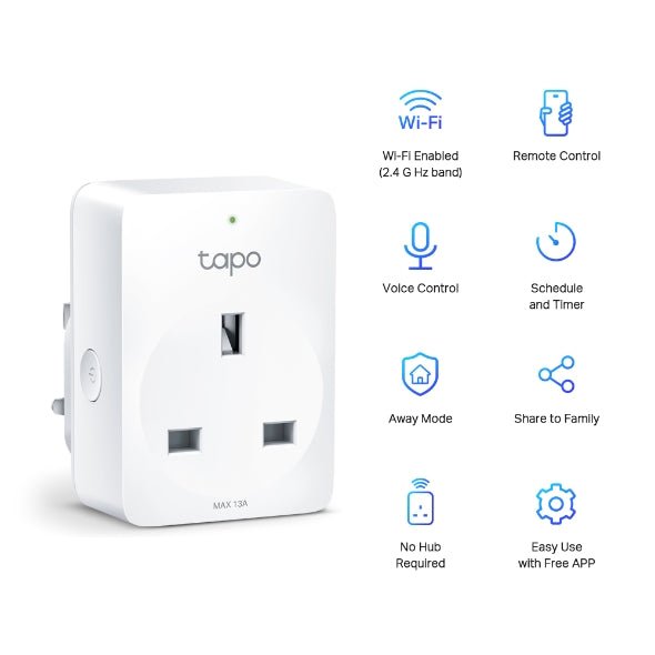 TP-Link Tapo P100 Smart Wi-Fi 智慧插座 - LINKO Shop
