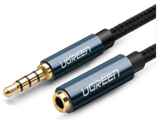 UGREEN 3.5mm公對母AUX音頻延長線(3環） - LINKO Shop