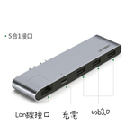 UGREEN 5合一 MacBook Air/Pro Type-C多功能雙頭擴充器 (Hdmi/usb/sd/tf插口） - LINKO Shop