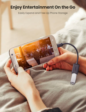 UGREEN USB(公)轉Micro USB(母)OTG數據線 - LINKO Shop