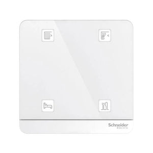 Wiser 4K Freelocate 四位開關 (白色/金色)|打造你的智能家居 - LINKO Shop